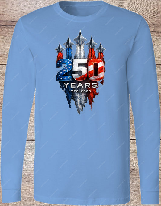 250 Year Aircraft - Long Sleeve