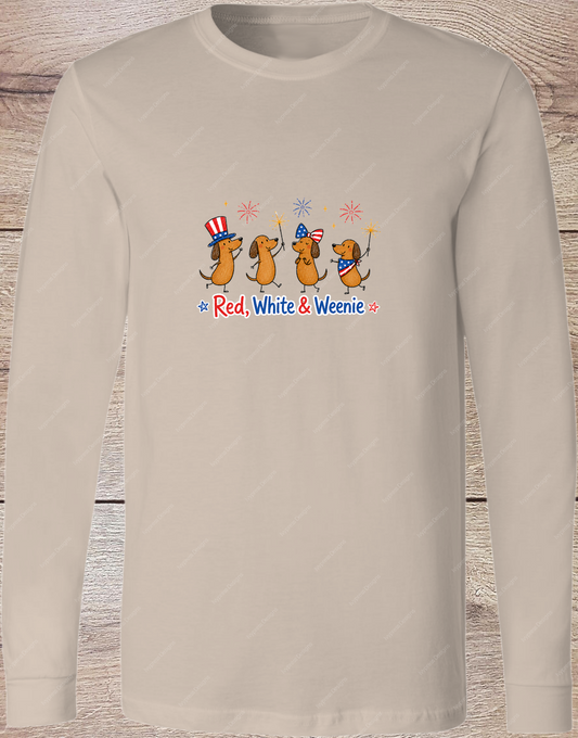Red, White, and Weenie - Long Sleeve