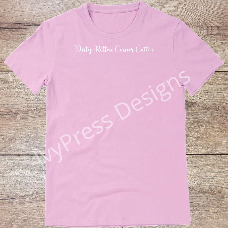 Dirty Rotten Corner Cutter - Script