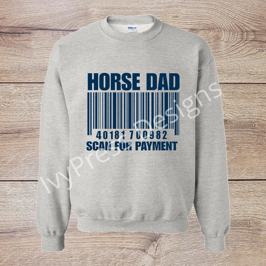 Horse Dad Scan for Payment