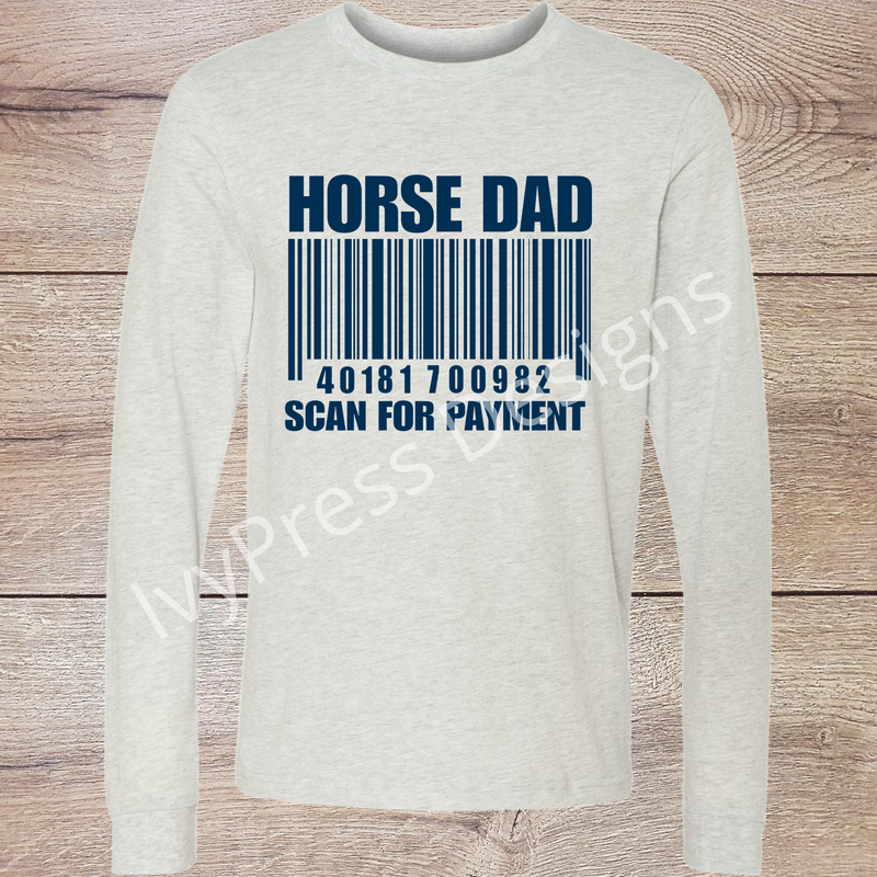 Horse Dad Scan for Payment