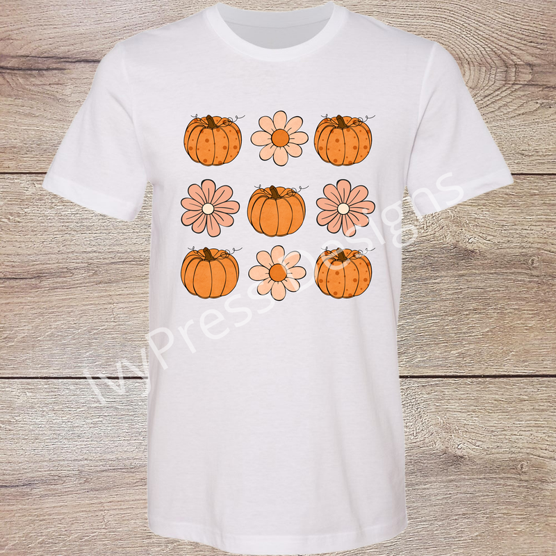 Retro Groovy Pumpkins