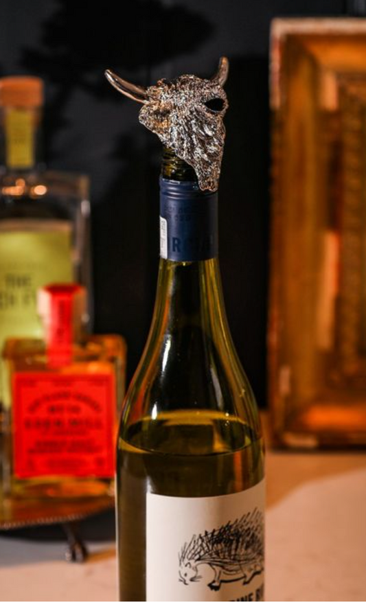 Highland Cow Bottle Pourer