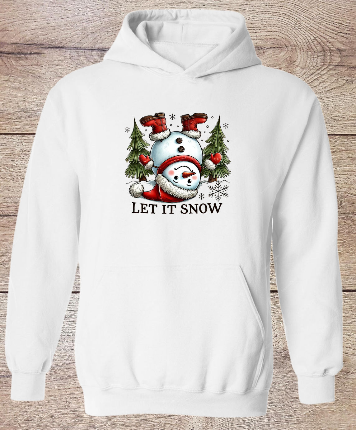 Snowman Let it Snow - Hoodie