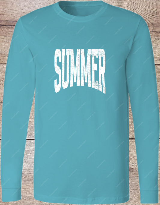 SUMMER DISTRESSED - Long Sleeve