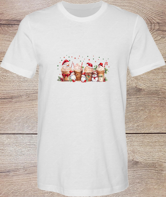 Snowman Latte - Short Sleeve