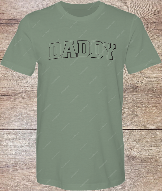 Daddy Varsity - Short Sleeve Front