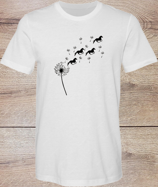 Dandelion Horse - Short Sleeve