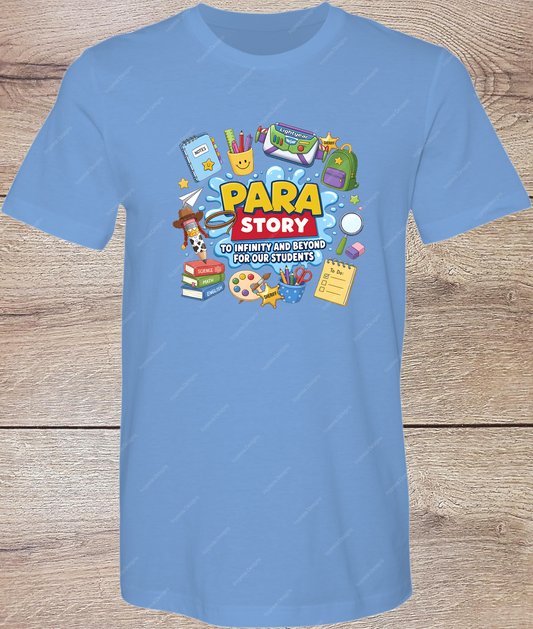 Para Story - Short Sleeve Front
