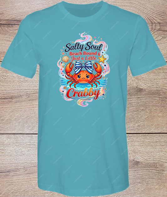 Salty Beach Crab - Short Sleeve