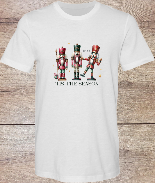 Nut Cracker Tis the Season - Short Sleeve
