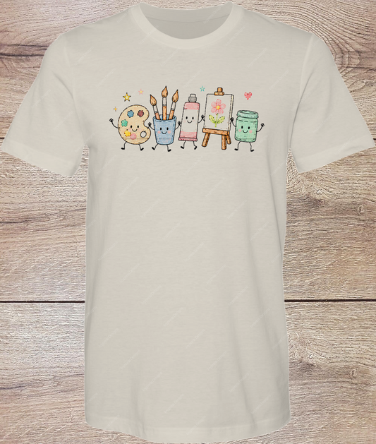 Art Teacher Cuties  - Short Sleeve Front