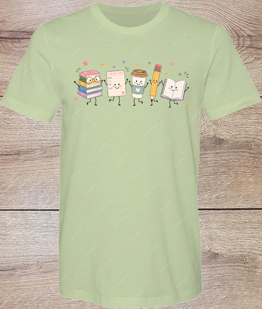 Library Supply Cuties - Short Sleeve Front