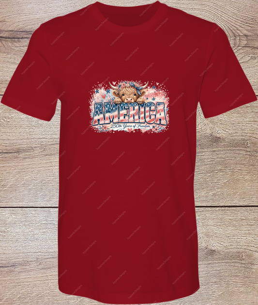 Highland America - Short Sleeve
