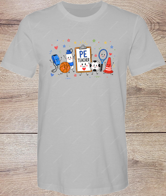 PE Teachers Cuties - Short Sleeve Front