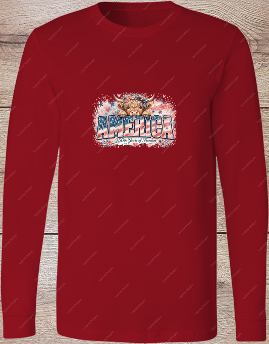Highland America - Long Sleeve