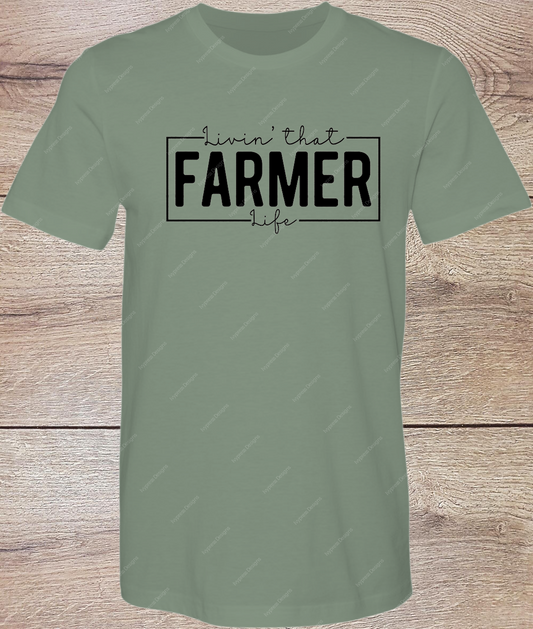 Living That Farmer Life  - Short Sleeve Front