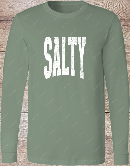 SALTY DISTRESSED - Long Sleeve
