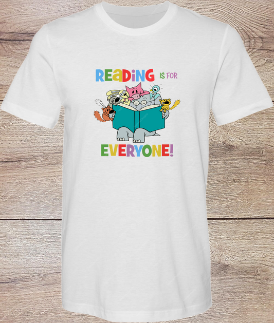 Reading Is For Everyone - Short Sleeve