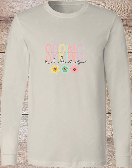 Pastel Spring Vibes - Long Sleeve