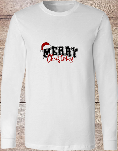 Pretty Merry Christmas - Long Sleeve