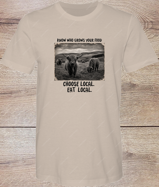 Farming Choose Local - Short Sleeve