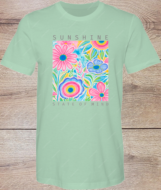 Sunshine State of Mind - Short Sleeve Front