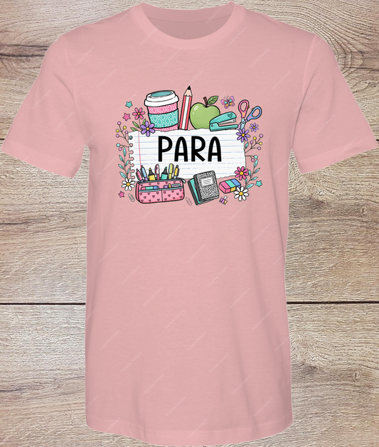 Para Floral - Short Sleeve Front