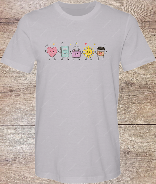 Teacher Supply Cuties  - Short Sleeve Front