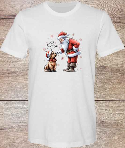 Highland Santa Boop - Short Sleeve