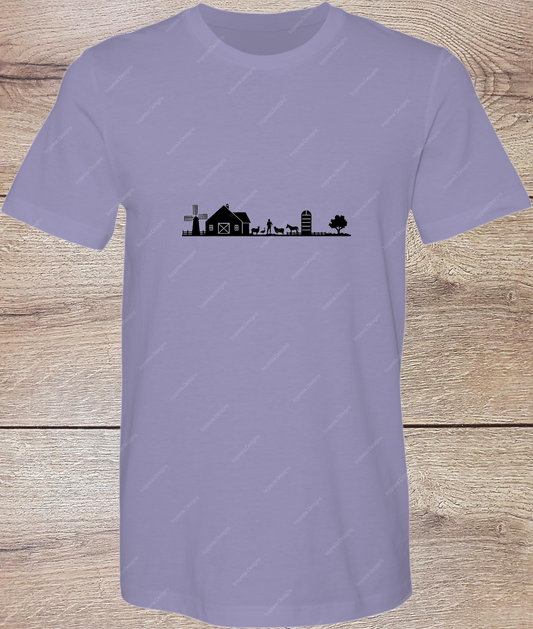 Farm Silhouette - Short Sleeve