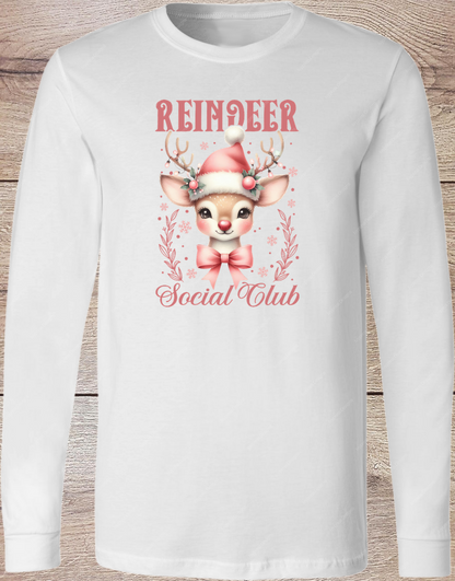 Reindeer Social Club - Long Sleeve