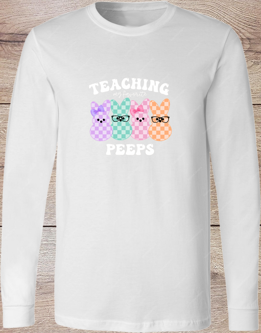 Chicks Teaching Peeps - Long Sleeve