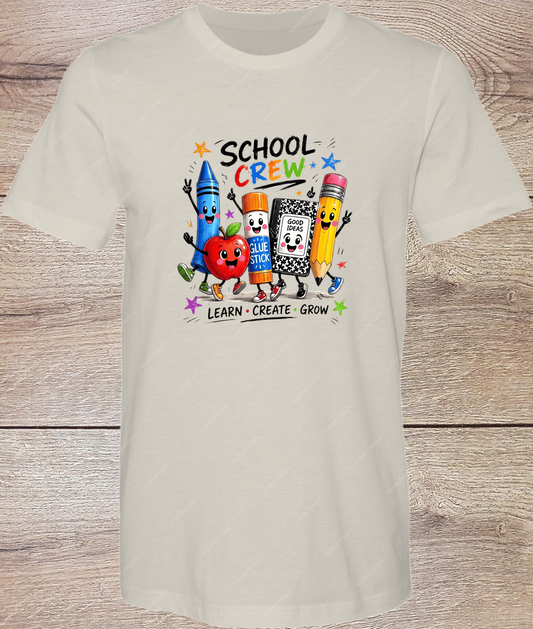 Back to School Crew - Short Sleeve Front