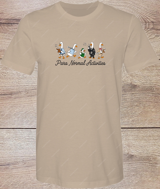Para Normal Activities Geese - Short Sleeve Front