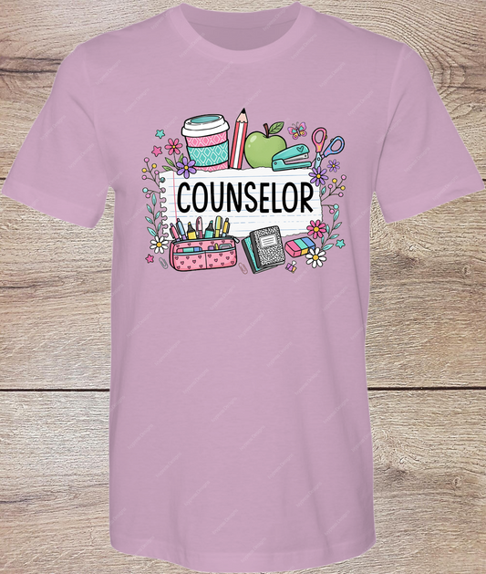 Counselor Floral - Short Sleeve Front