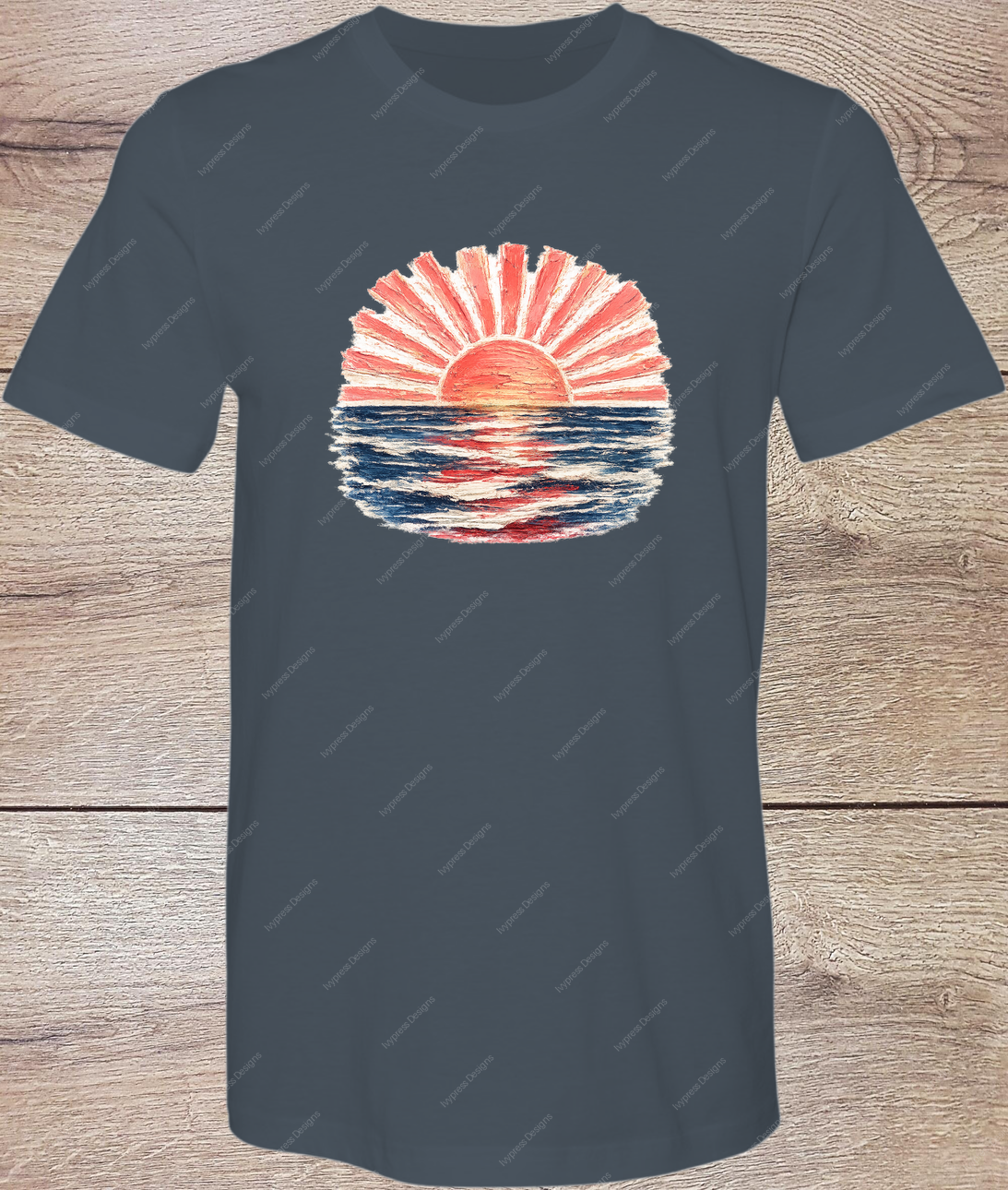 4th of July Sunset - Short Sleeve Front