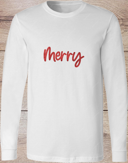 Sparkly Merry - Long Sleeve