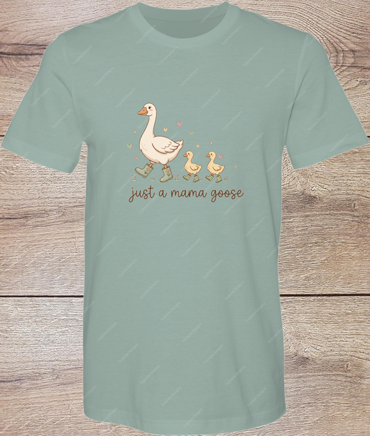 Just a Boy Momma Goose - Short Sleeve