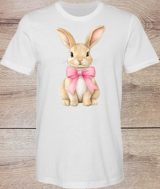 Bunny with a Bow - Short Sleeve