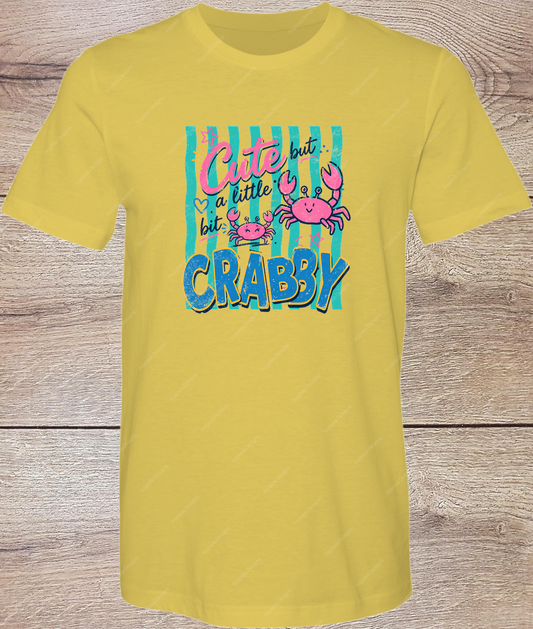 Cute but a Little Crabby - Short Sleeve