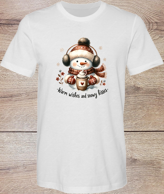 Warm Wishes Snowman - Short Sleeve