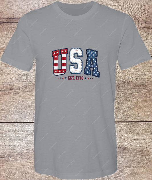 1776 USA Varsity - Short Sleeve