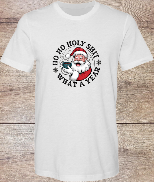 Ho Ho Holy Shit Santa - Short Sleeve