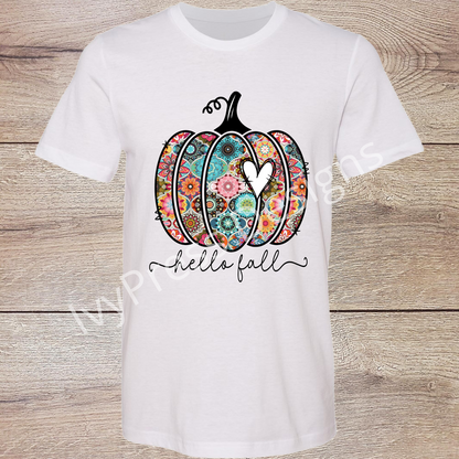 Boho Hello Fall Pumpkin