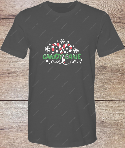 Candy Cane Cutie - Short Sleeve