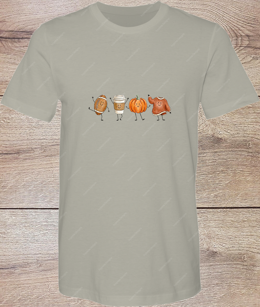 Fall Cutie Friends - Short Sleeve
