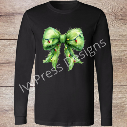 Grinch Bow