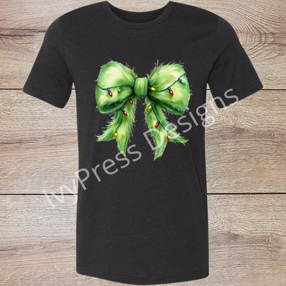 Grinch Bow