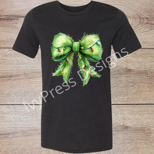 Grinch Bow